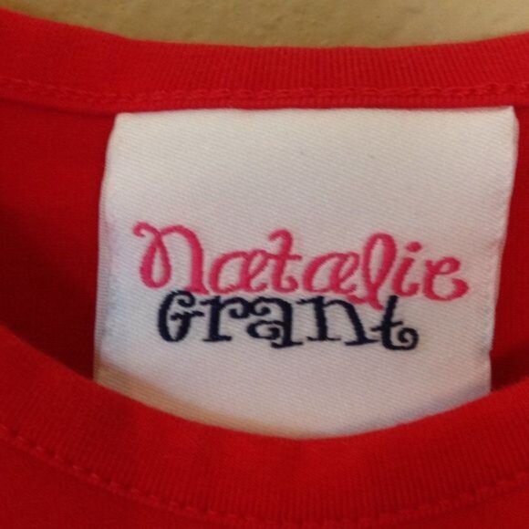 Natalie Grant Christmas Romper 3 Months - Picture 4 of 5